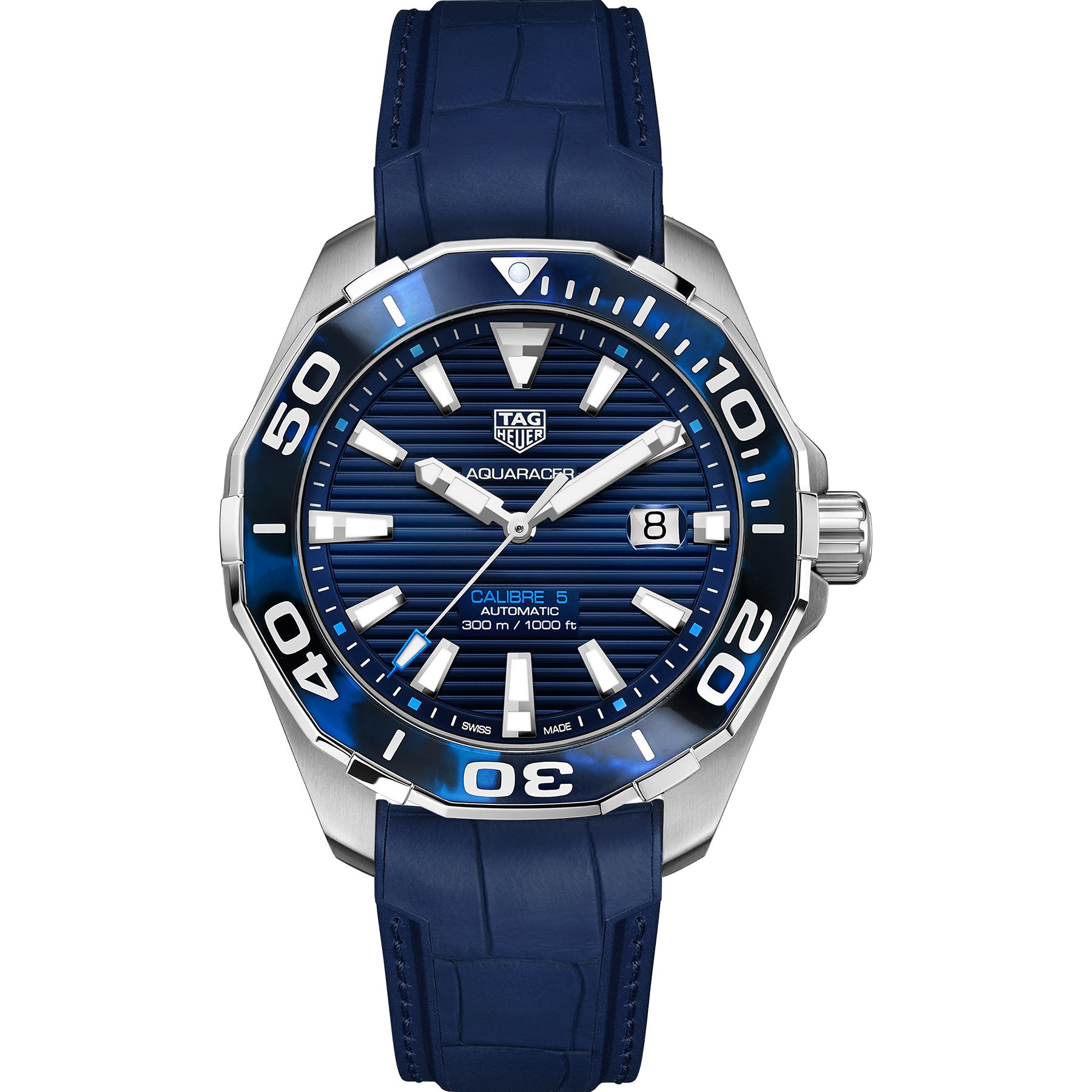 TAG Heuer Aquaracer Calibre 5 Autom tico Masculino Azul