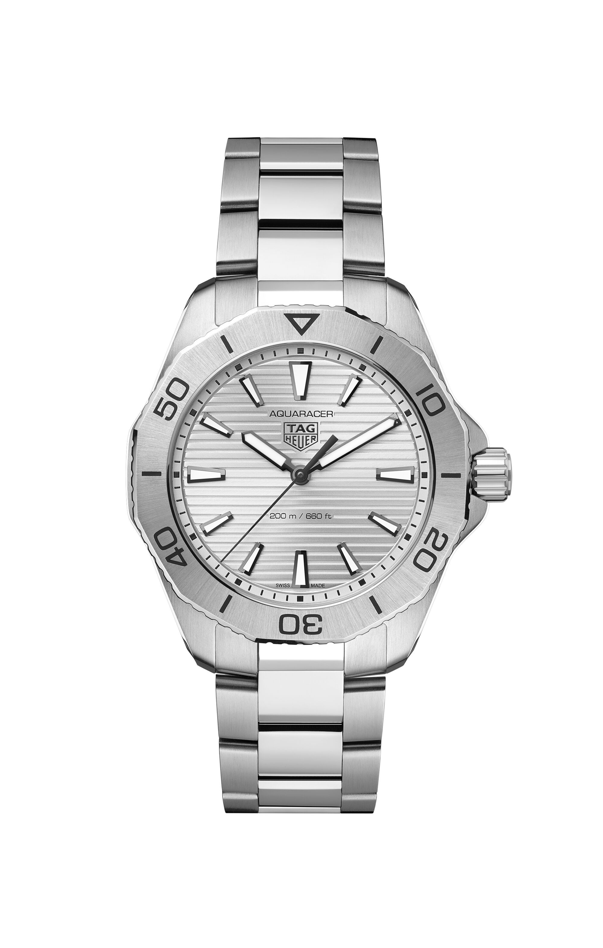 Tag Heuer Aquaracer 40mm Quartz pulseira em aco Dvoskinkulkes