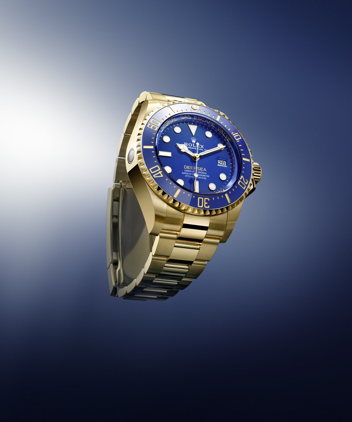 Rolex Deepsea em Oyster, 44 mm, ouro amarelo , m136668lb-0001 - Kulkes