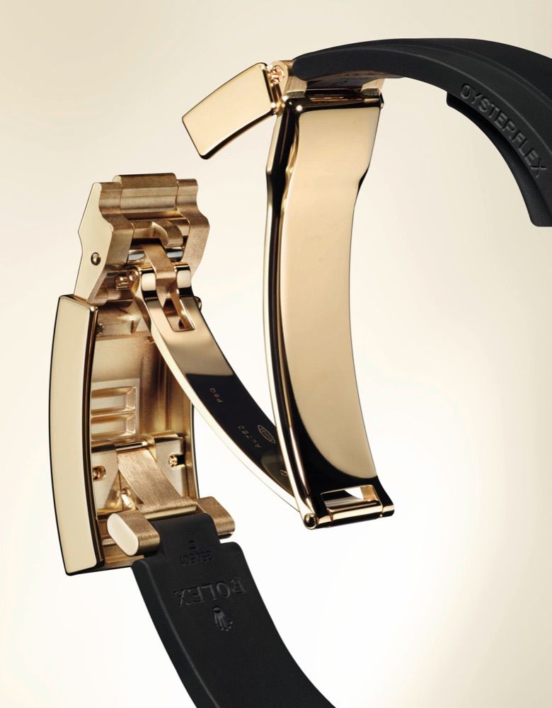 Pulseira Oysterflex <br> conforto acima de tudo