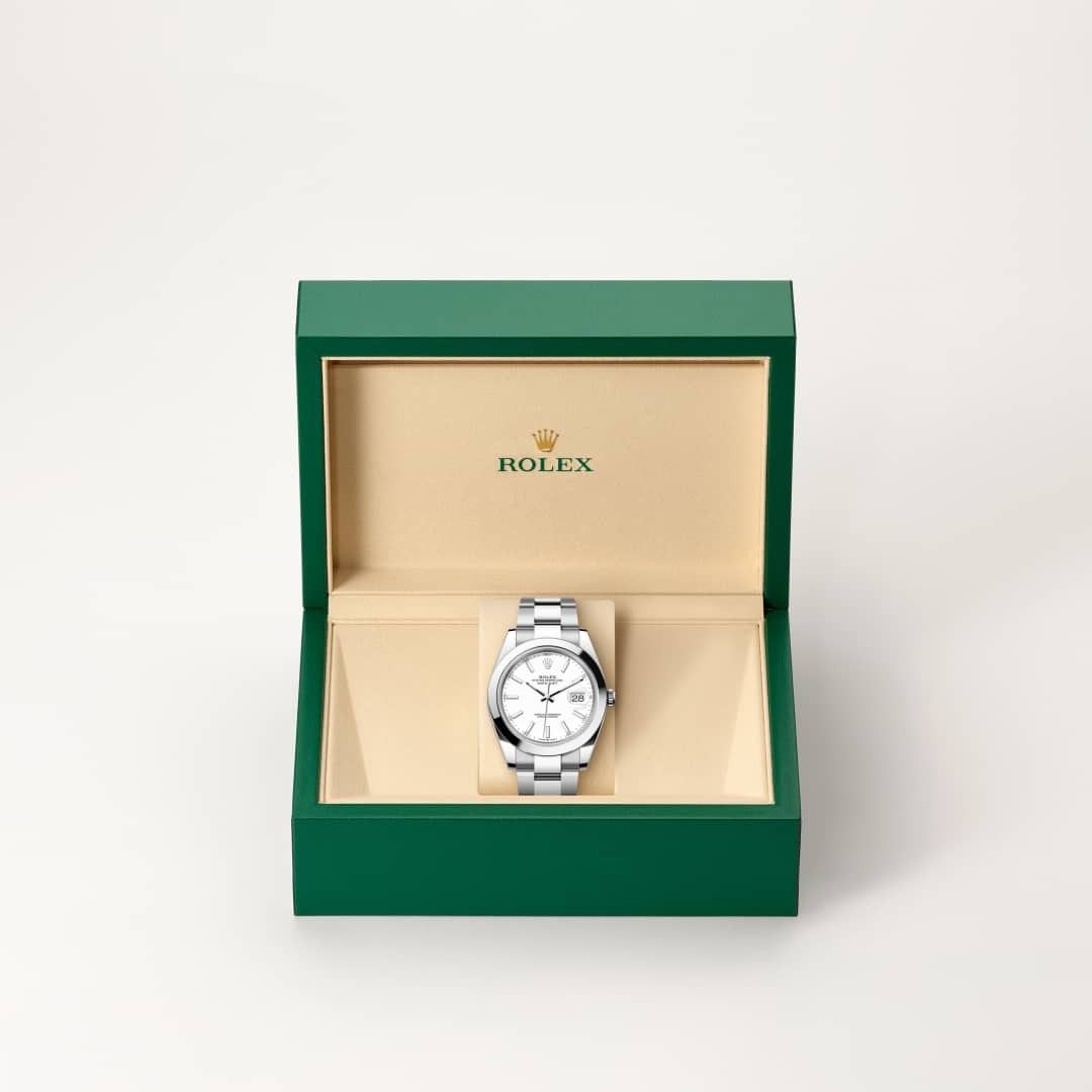 Foto do produto Datejust | Oyster, 41 mm, aço Oystersteel