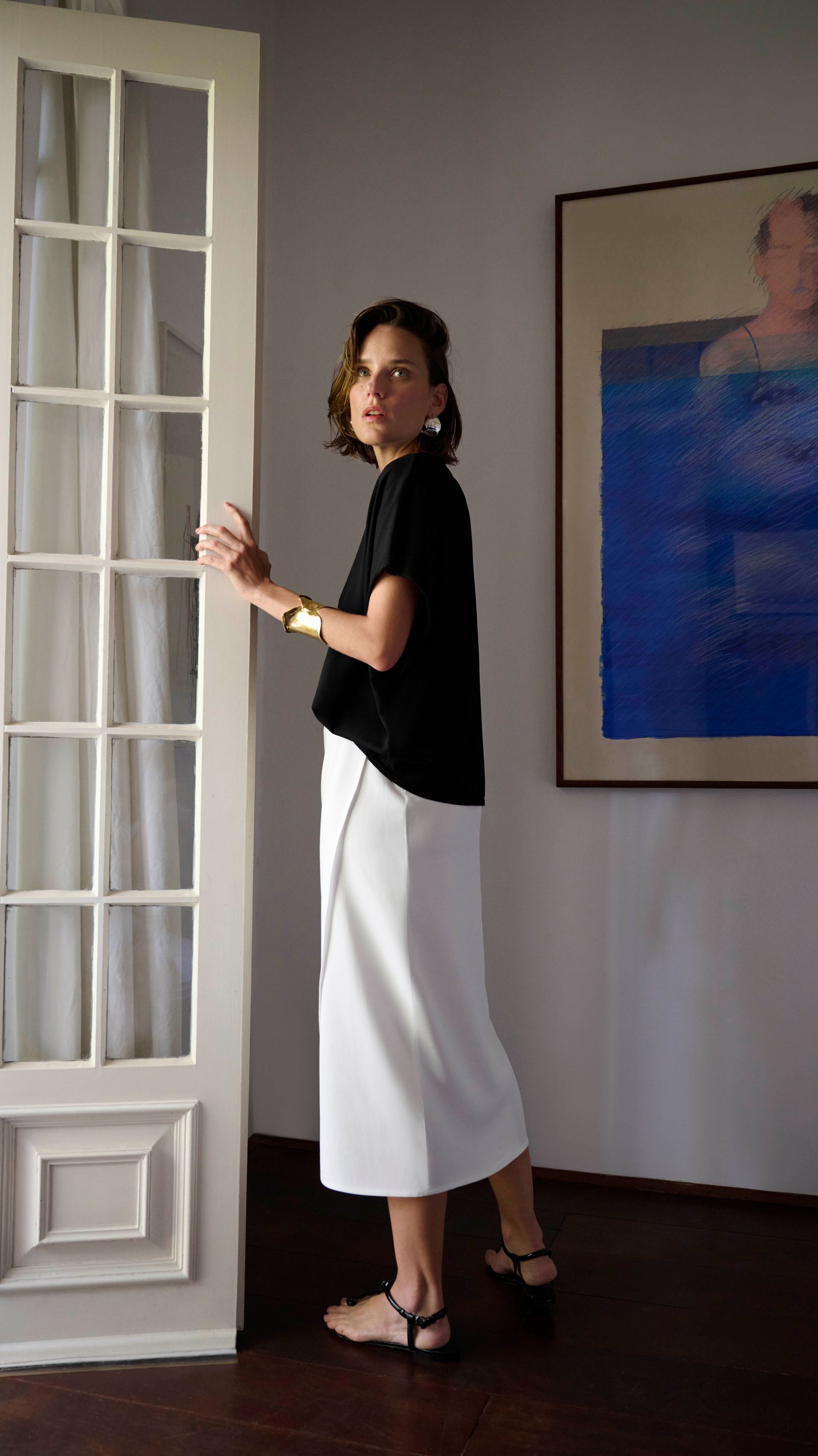 SAIA MIDI PREGAS CREPE