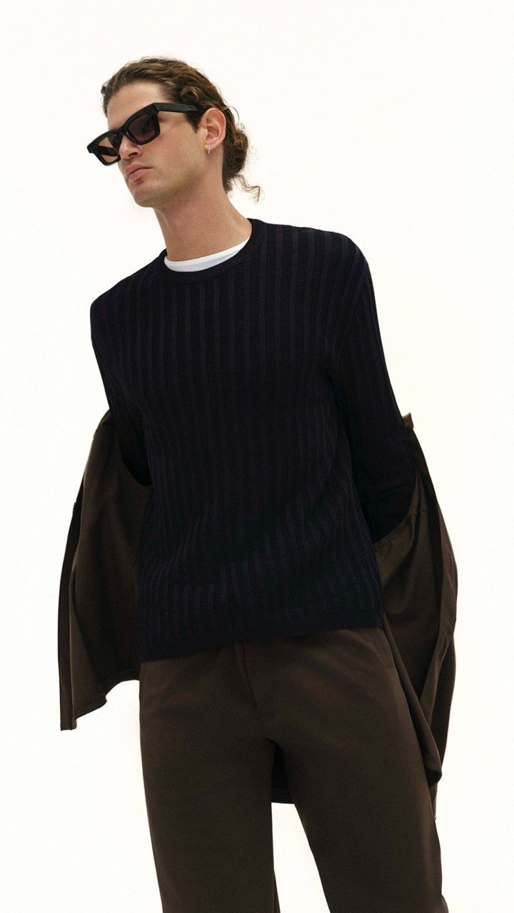 SWEATER TRICOT TEXTURA
