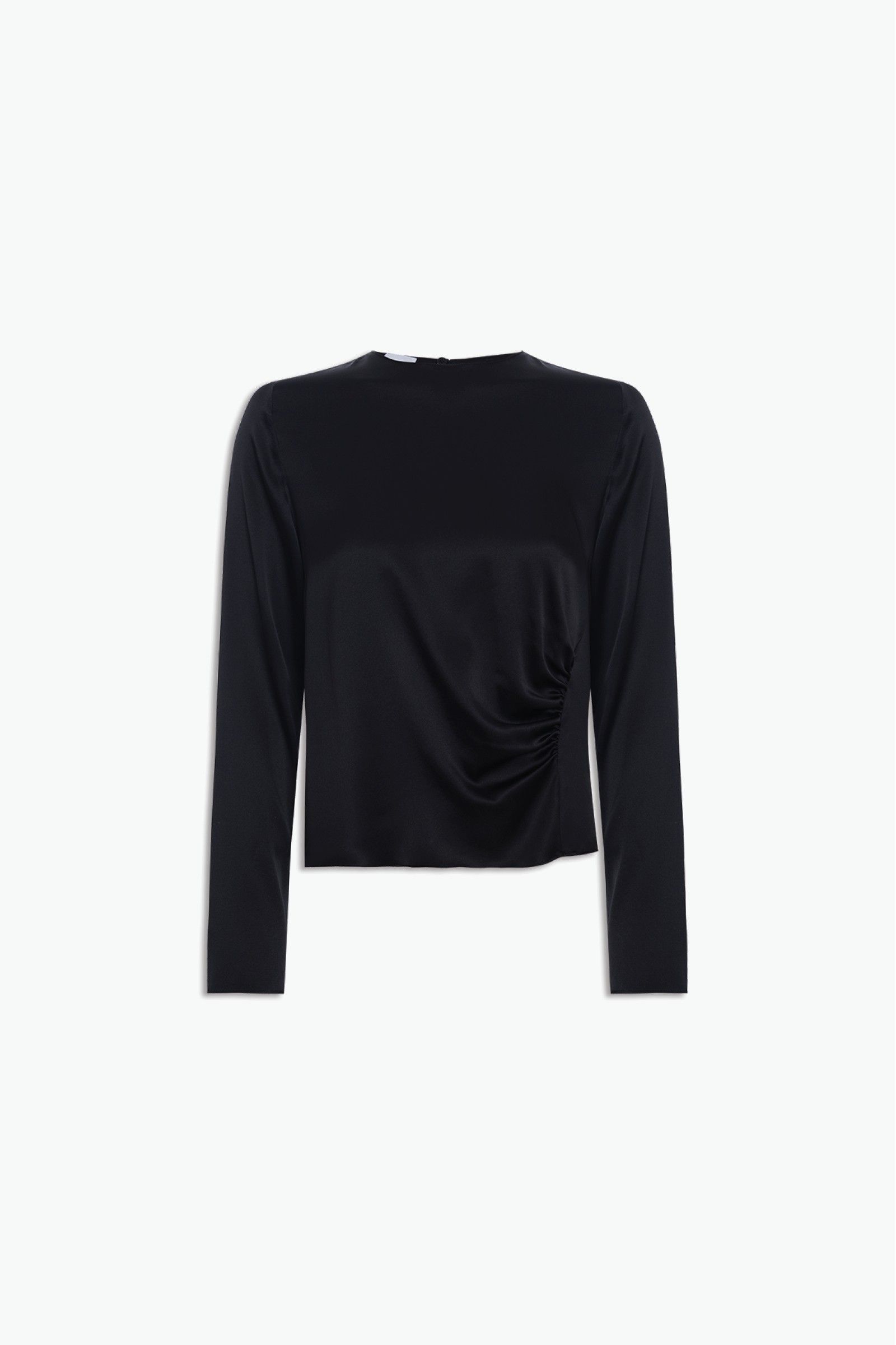 BLUSA SEDA FRANZIDO