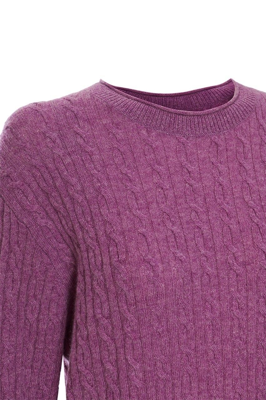 SWEATER TRANÇA CASHMERE