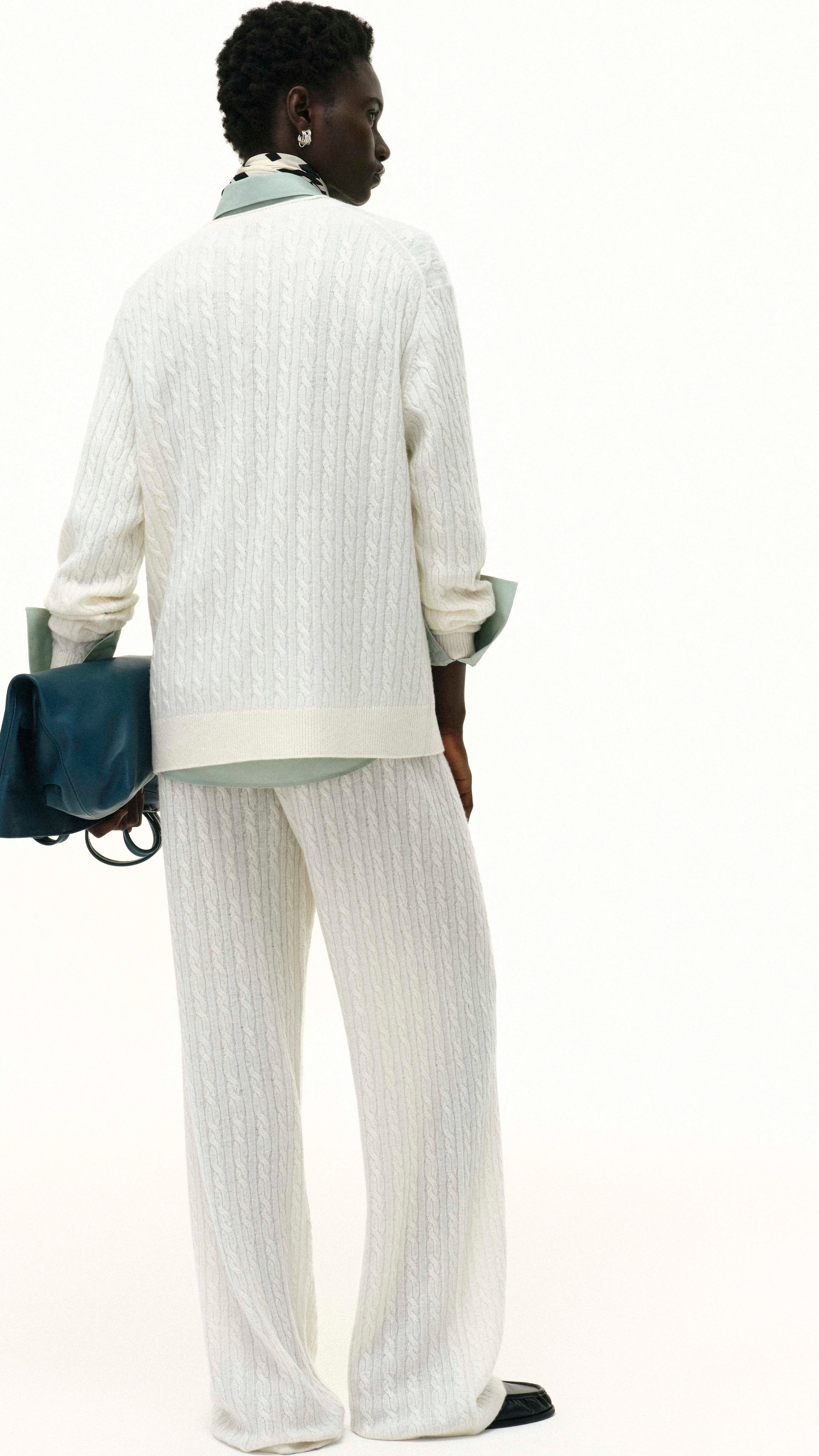 SWEATER TRANÇA CASHMERE