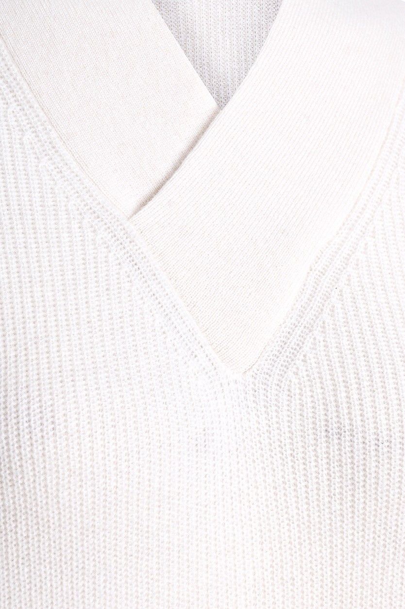 BLUSA GOLA V CASHMERE