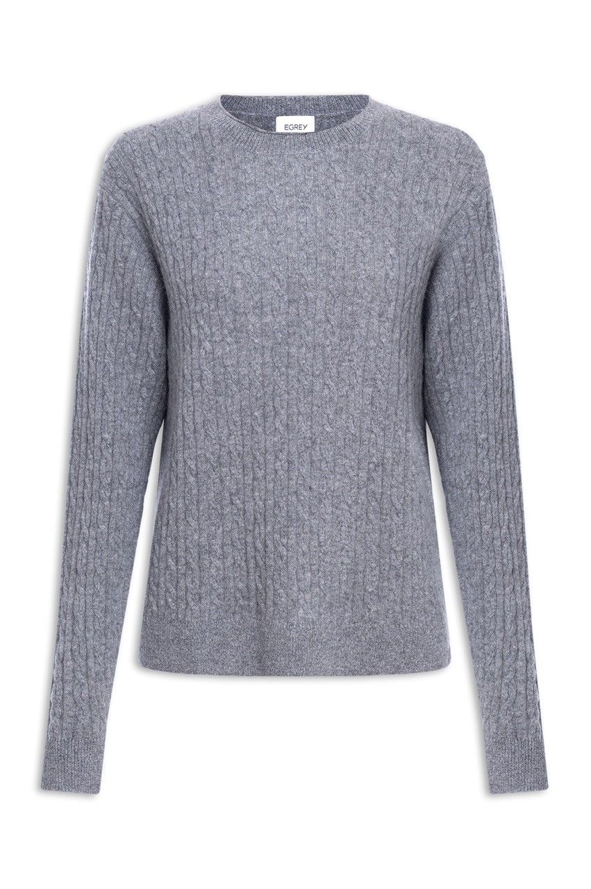 SWEATER TRANÇA CASHMERE