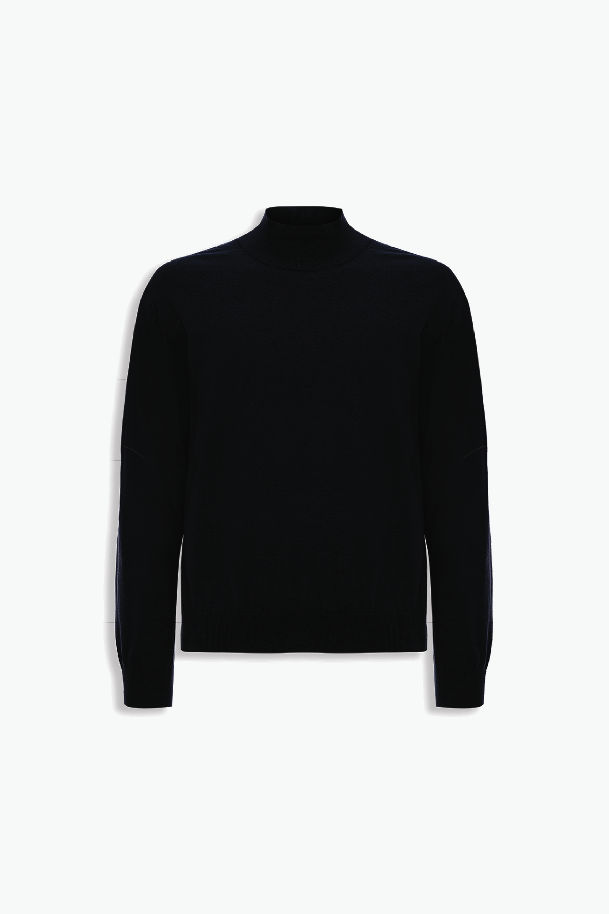 BLUSA GOLA ALTA TRICOT LÃ