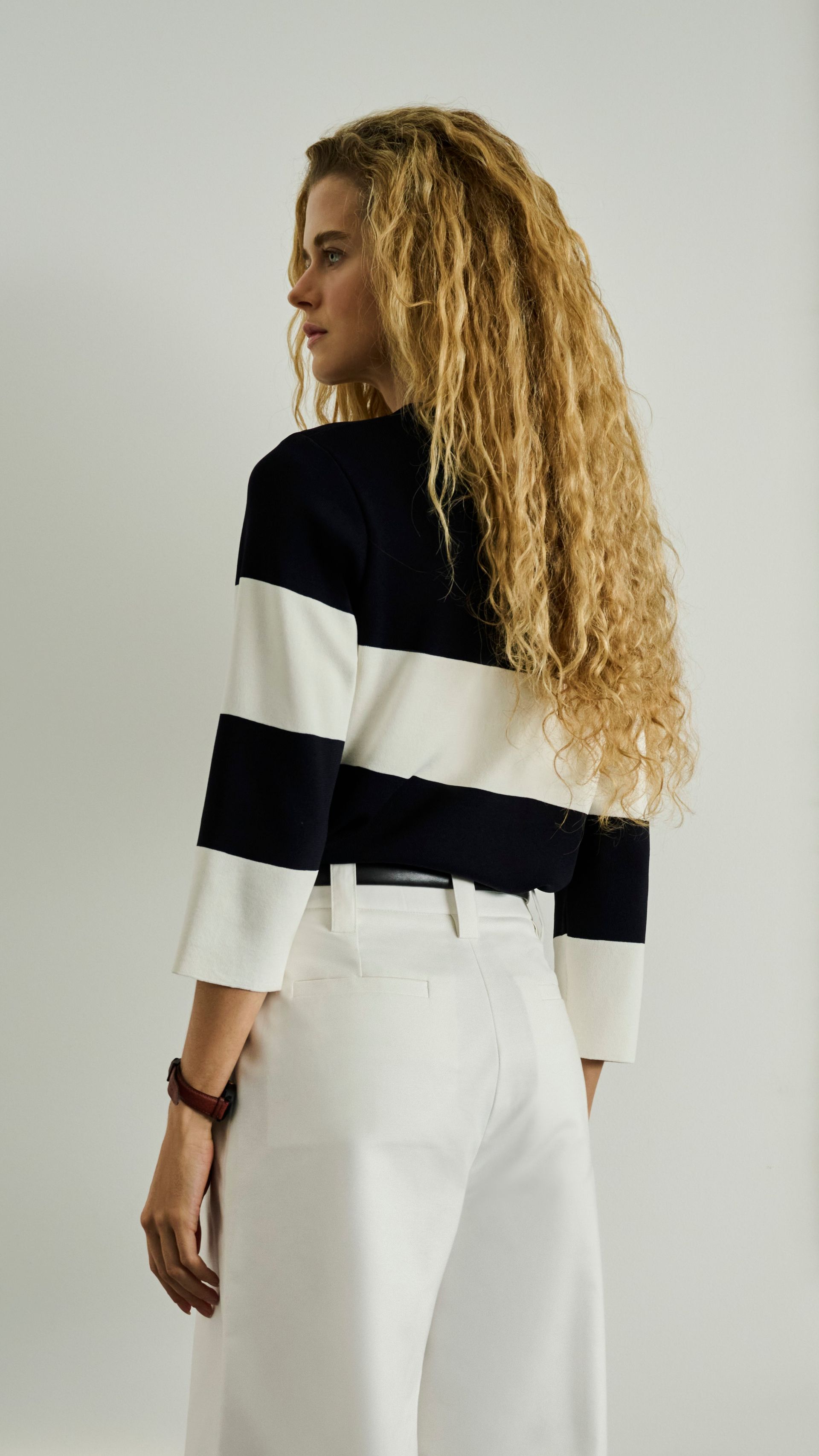 BLUSA AMPLA 3/4 TRICOT