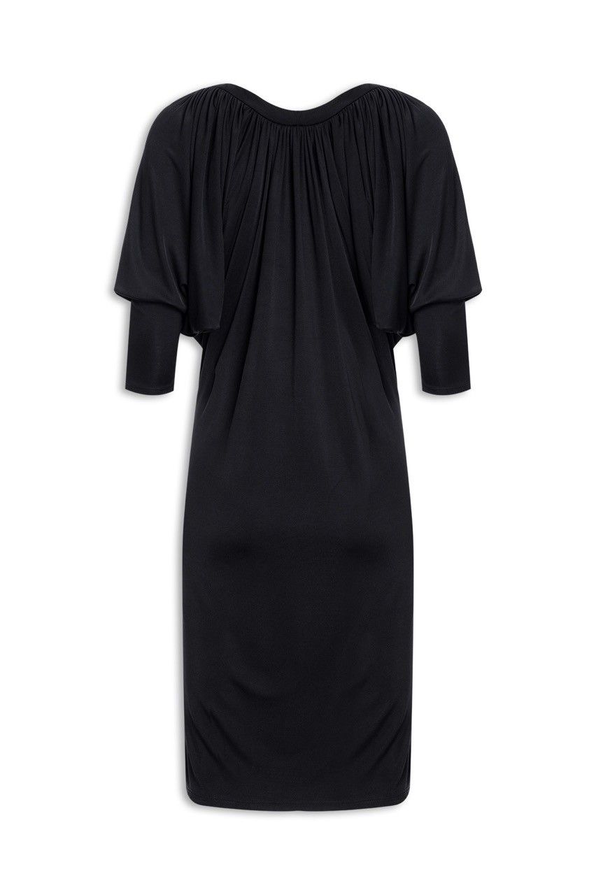 VESTIDO JERSEY DRAPEADO VERA