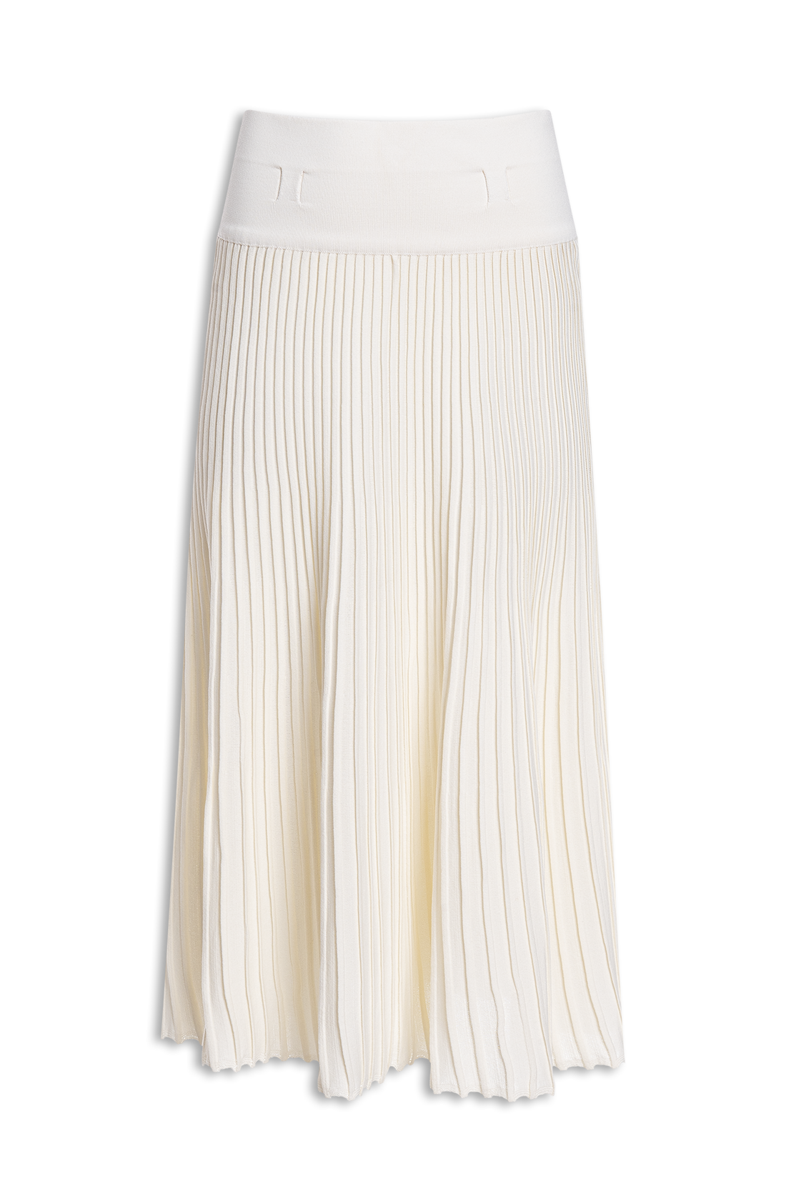 SAIA MIDI NERVURAS TRICOT
