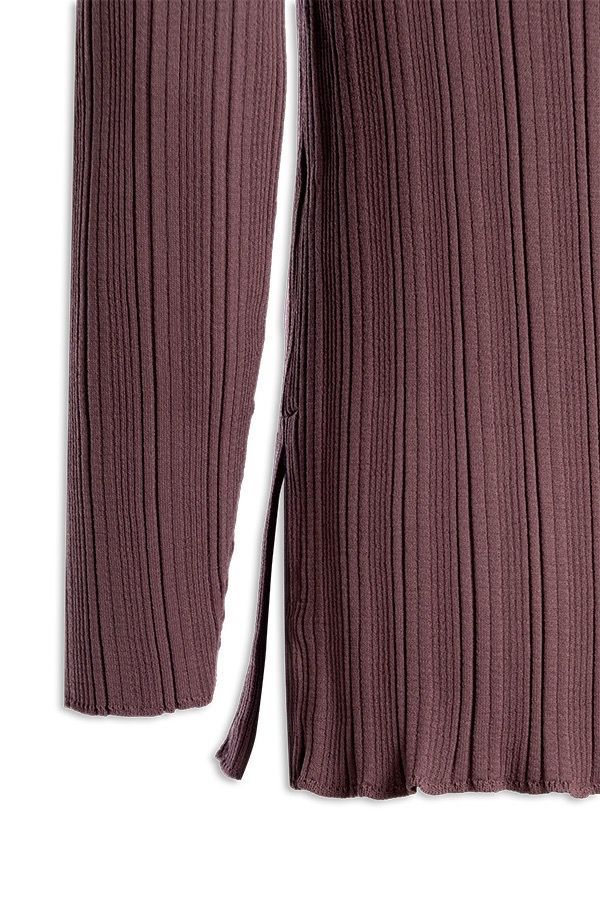 TÚNICA TRICOT CANELADO 