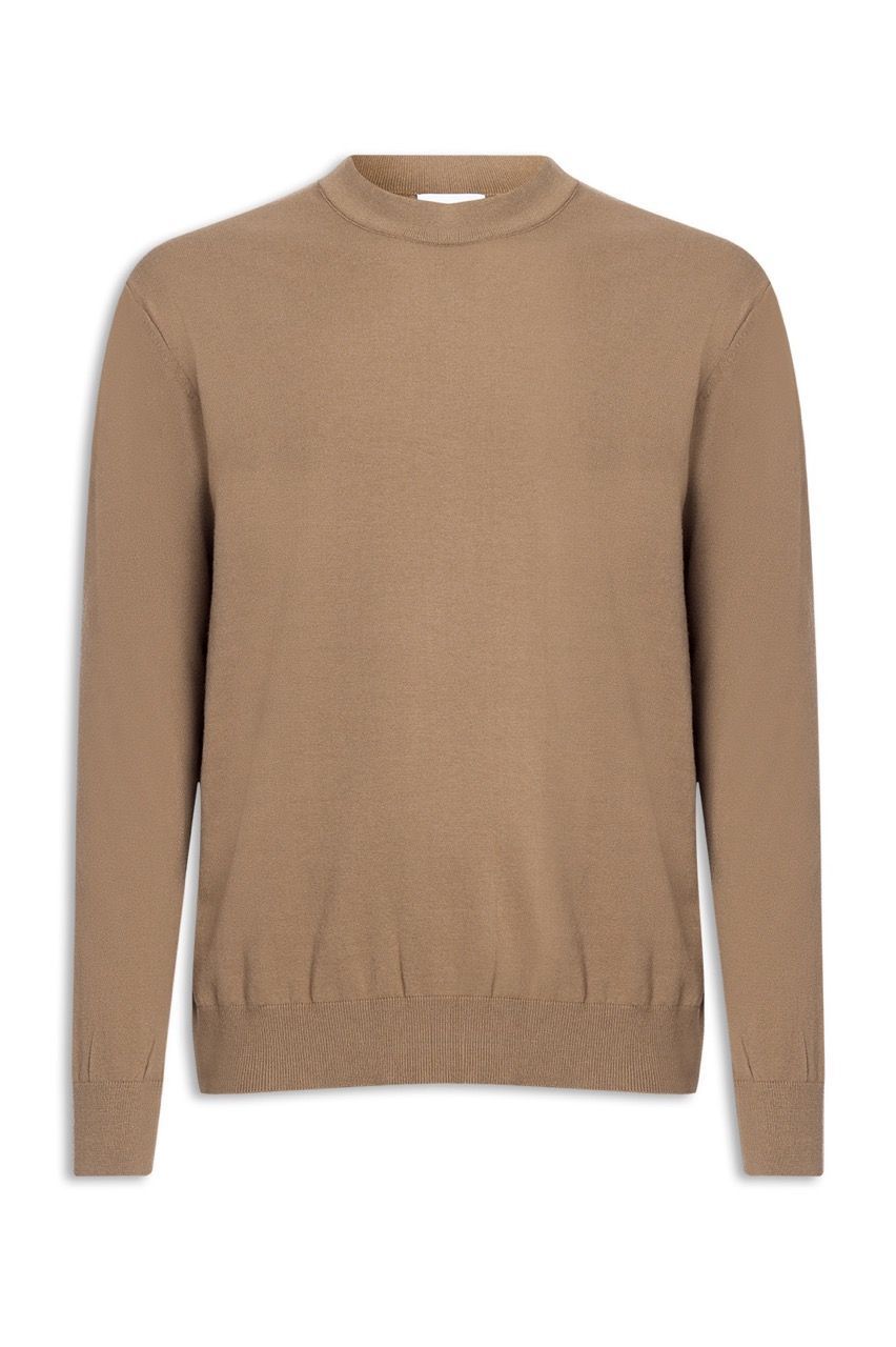 BLUSA GOLA ALTA TRICOT LÃ