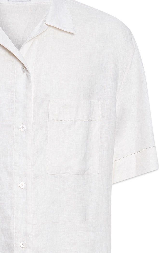 CAMISA AJOUR LINHO