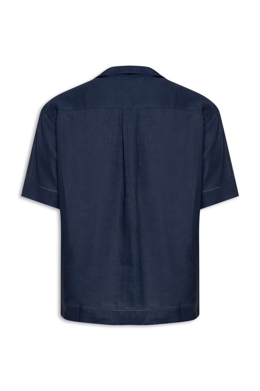 CAMISA AJOUR LINHO