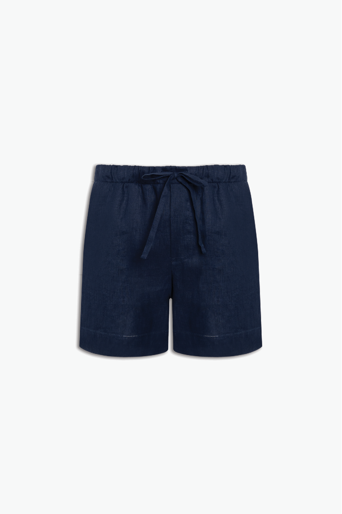 SHORT AJOUR LINHO