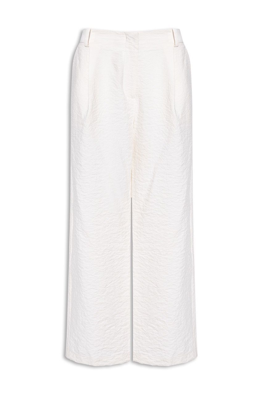 CALÇA SEDA COM PREGAS