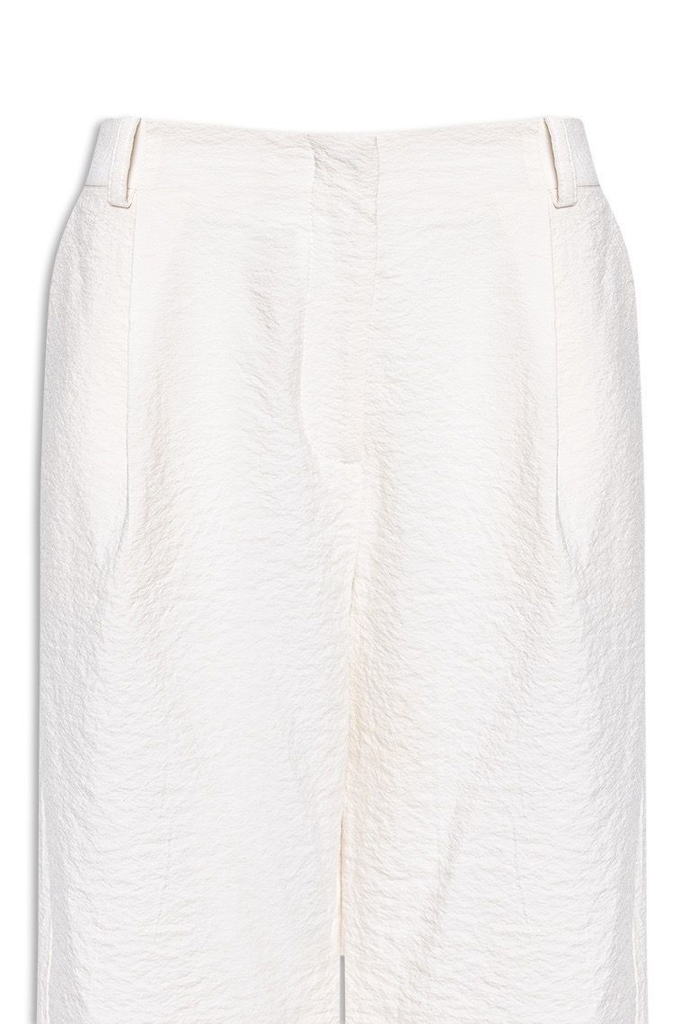 CALÇA SEDA COM PREGAS