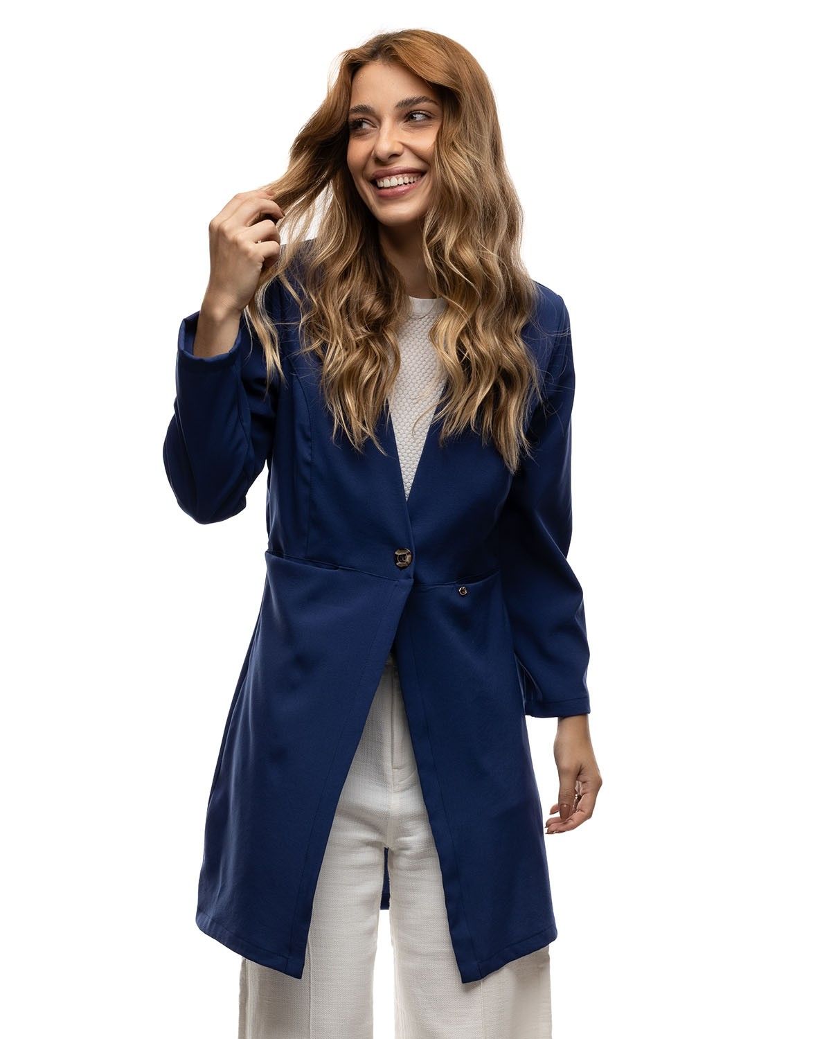Jaleco Feminino Zest Marinho