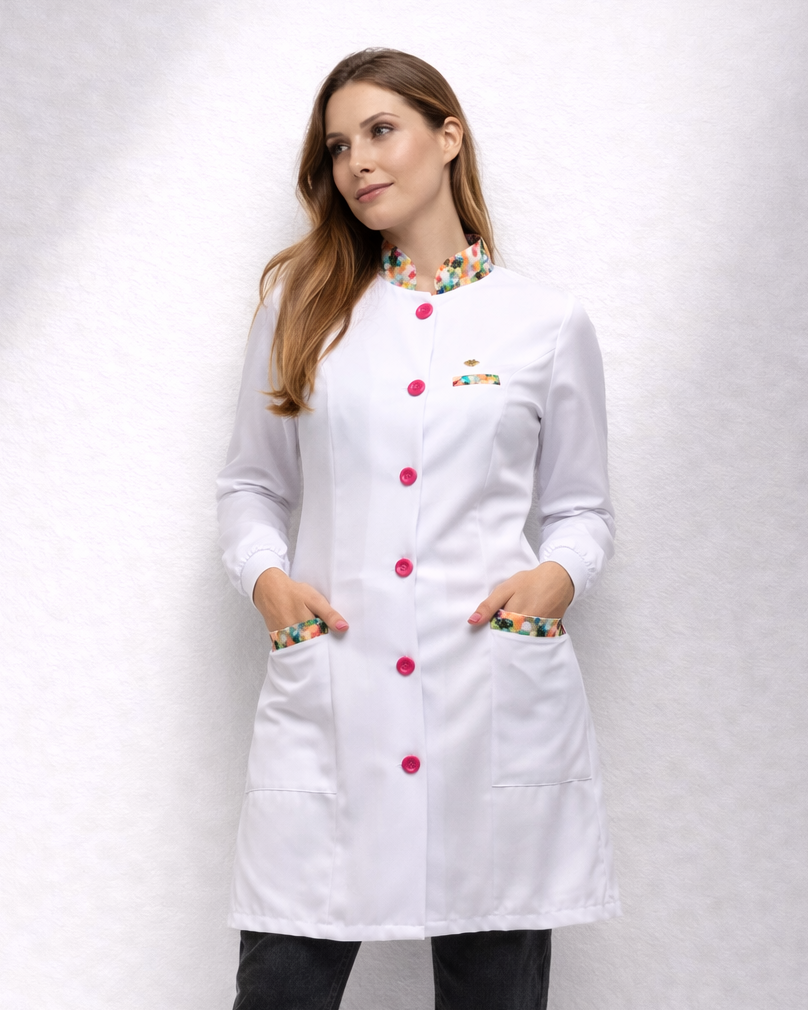 Jaleco Feminino Joy New Vitral