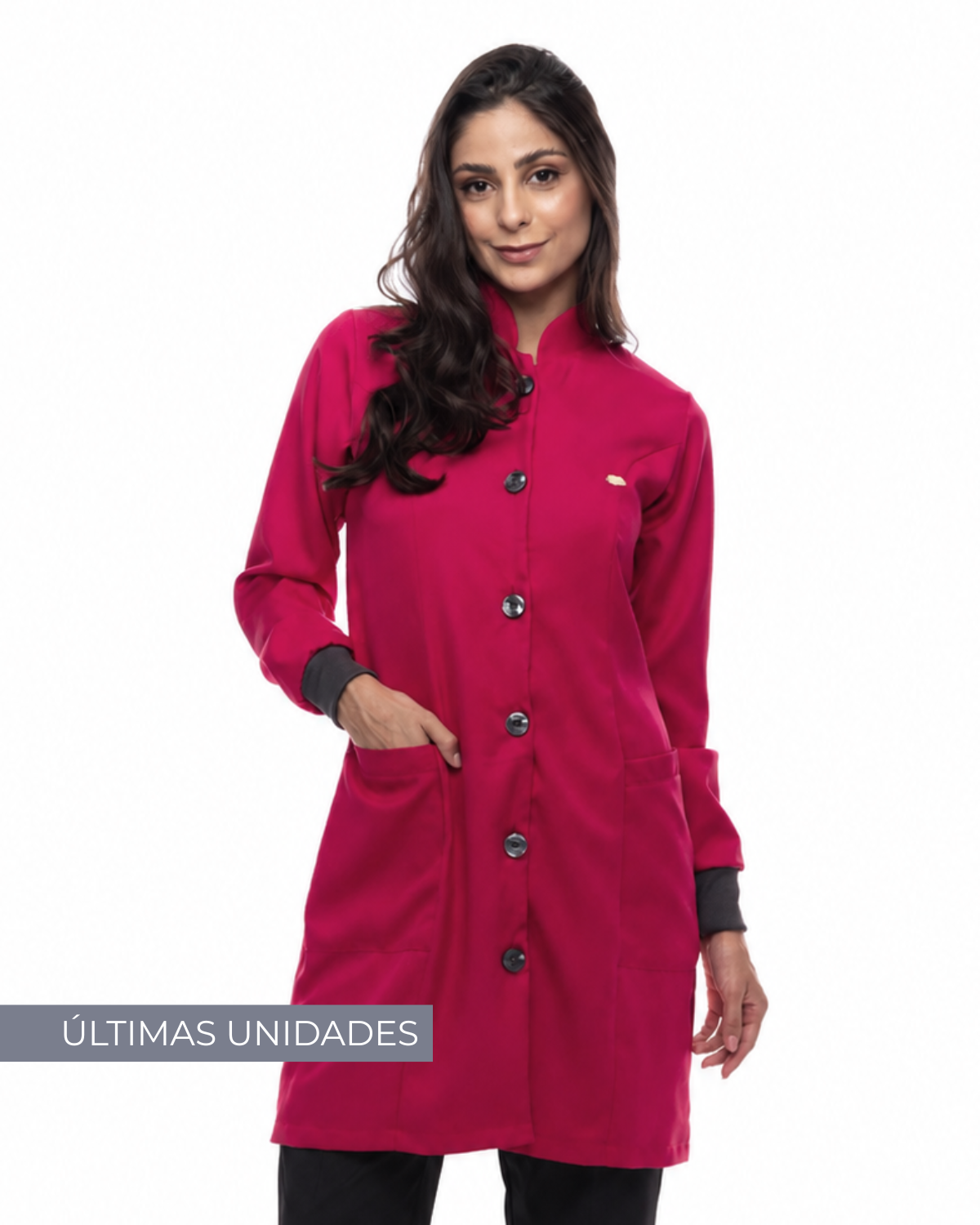 Jaleco Feminino Happy Cereja