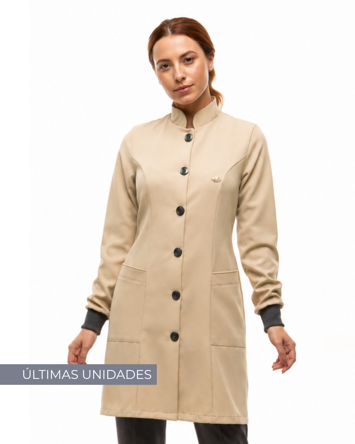 Jaleco Feminino Happy Areia