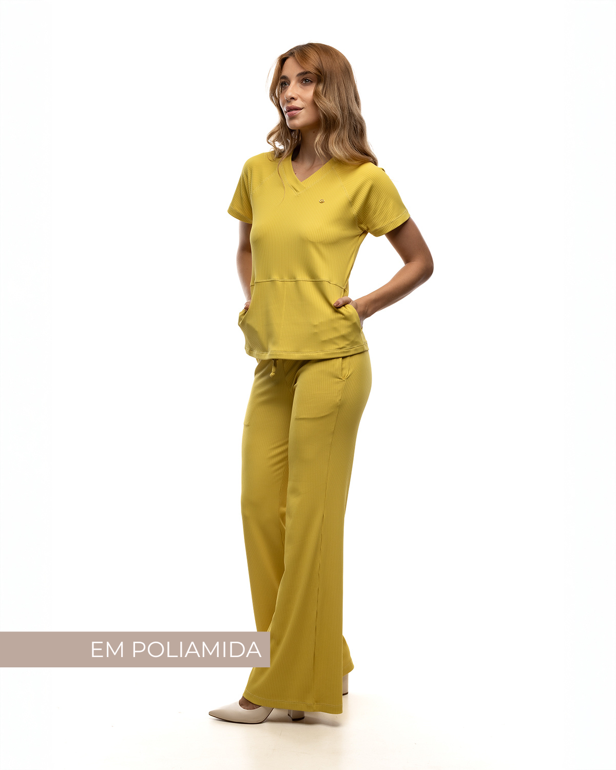 Scrub Pijama Cirúrgico Amy Fresh Citrino