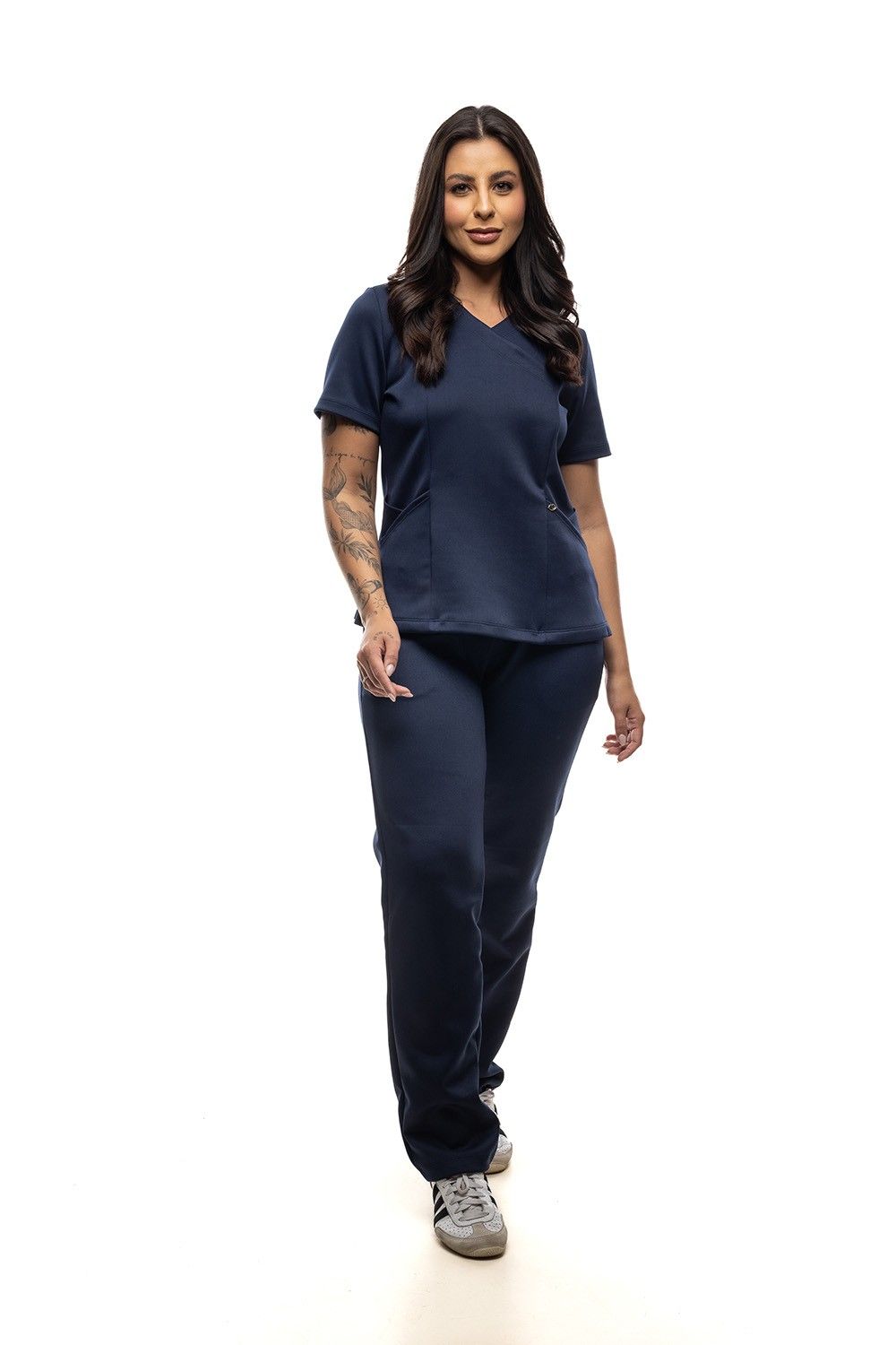 Scrub Pijama Cirúrgico Feminino Pulse Marinho