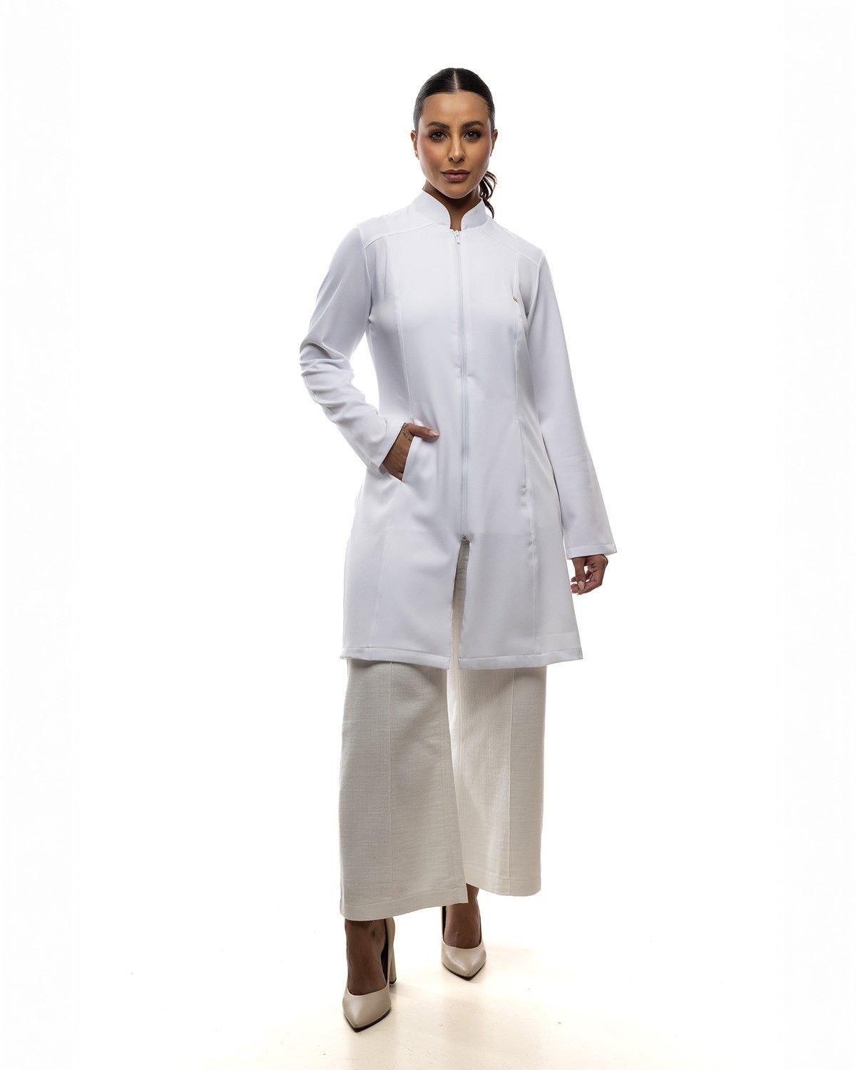 Jaleco Feminino Mist Branco