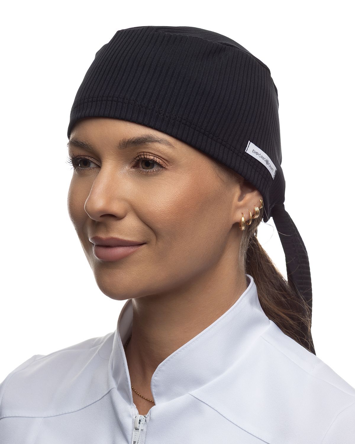 Gorro Canelado Preto