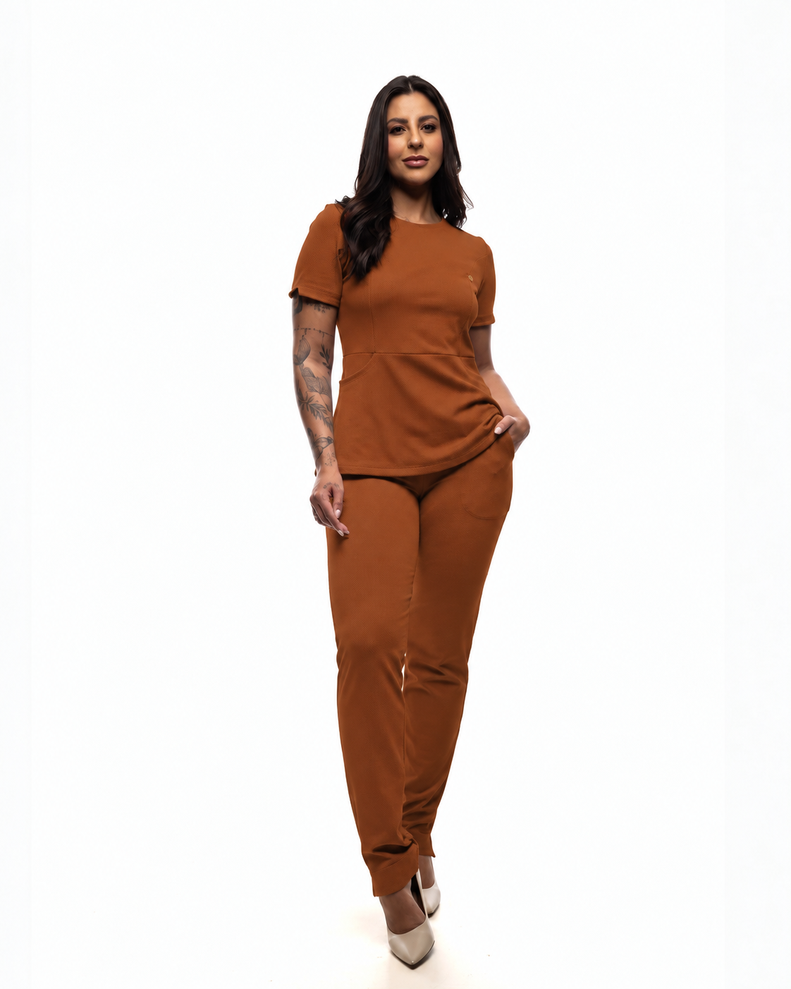 Scrub Pijama Cirúrgico Feminino Alloy Cobre