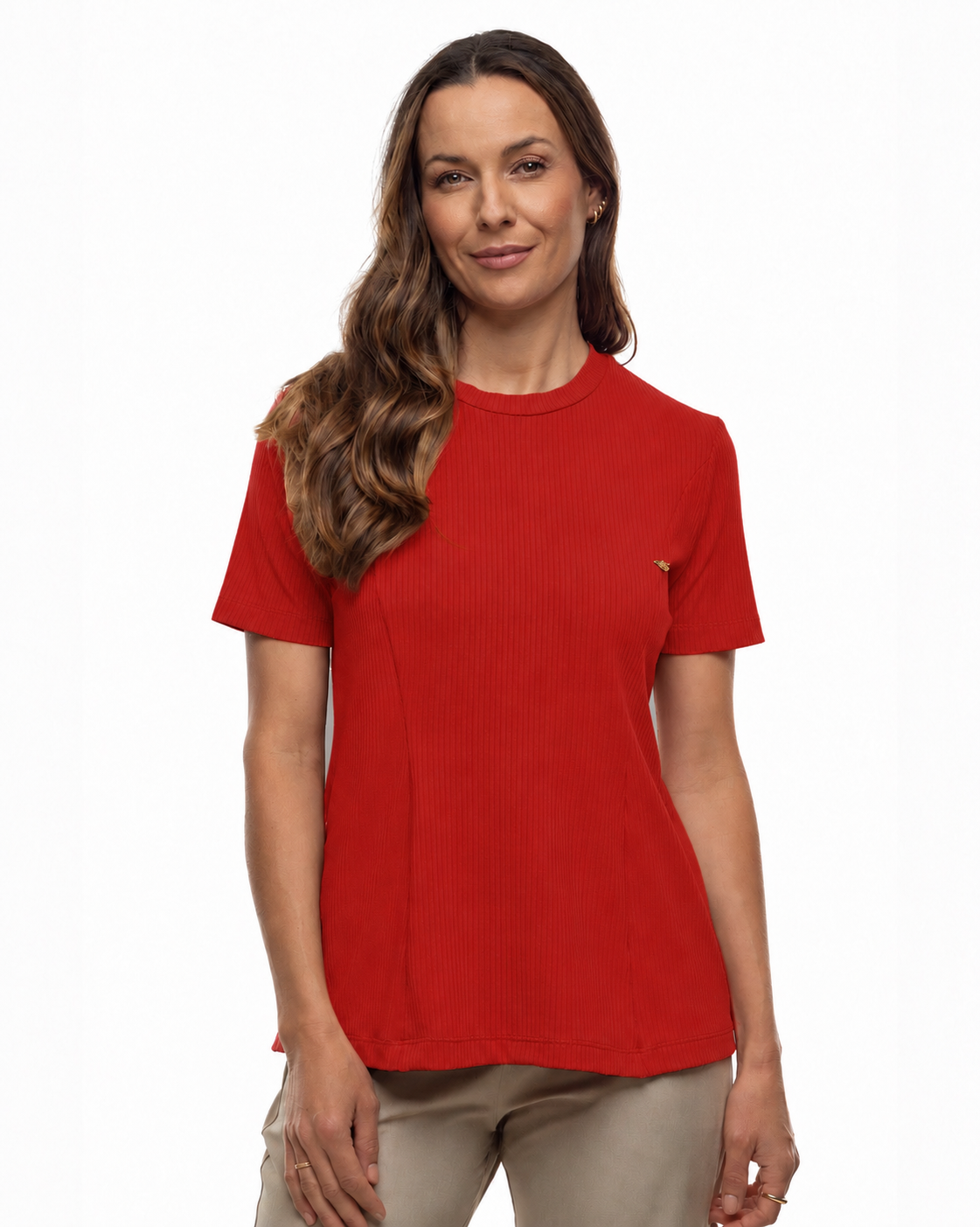 Blusa Feminina Canelada Apple Joy