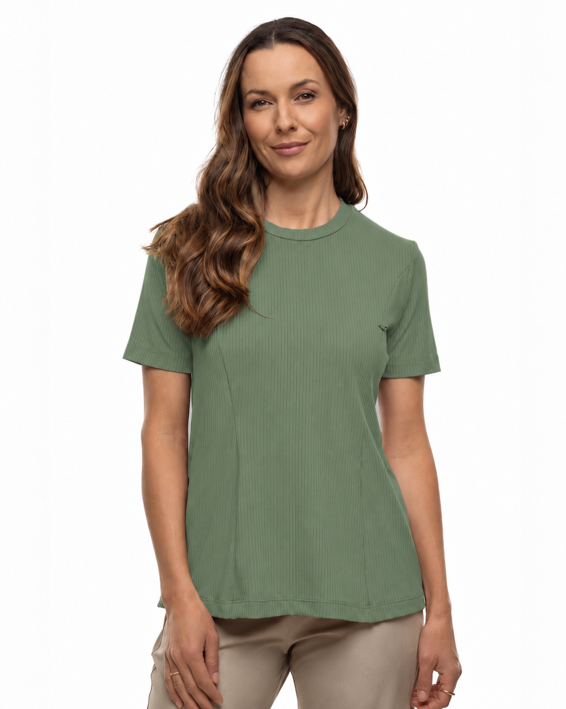 Blusa Feminina Canelada Malaquita