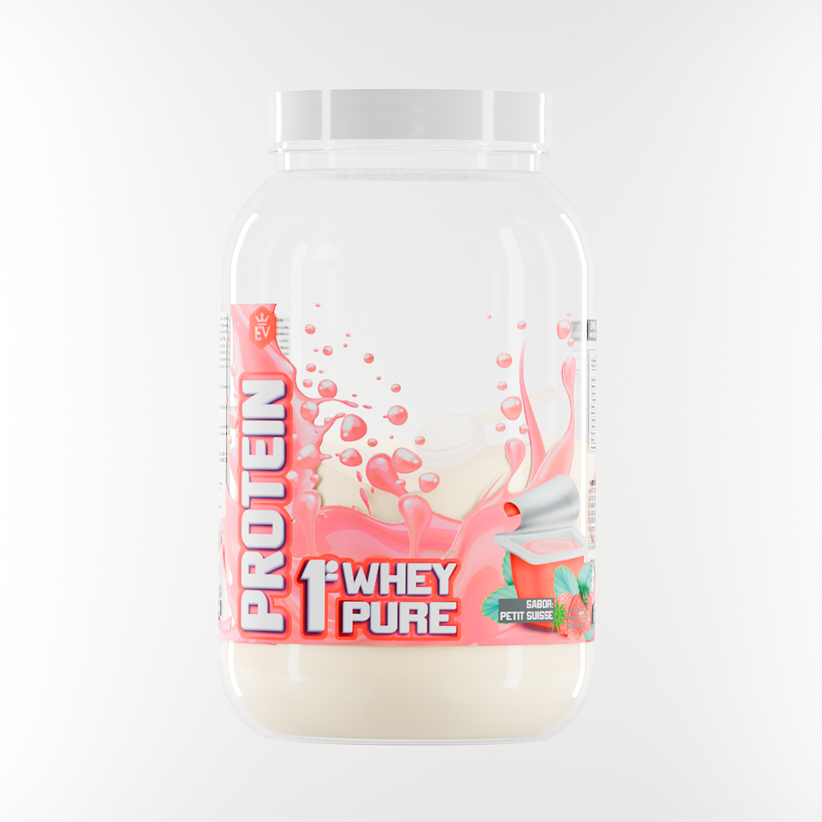Whey Protein Concentrada e Isolada 960g - Petit Suisse - Evolution