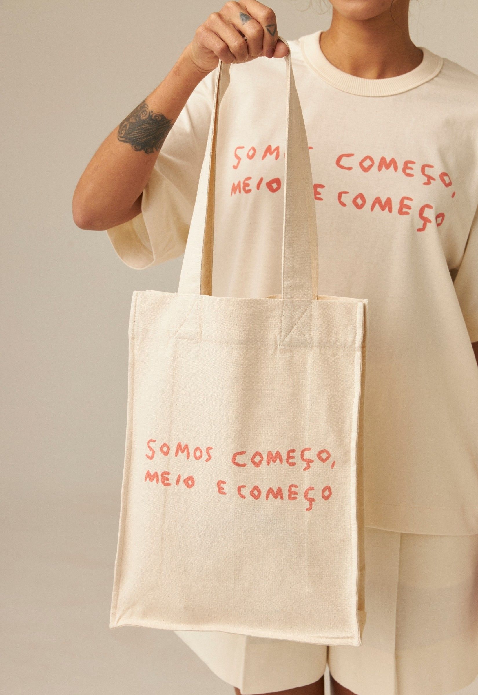 Foto do produto Ecobag Caixa de Leite Ubu Algodão Orgânico FLIP