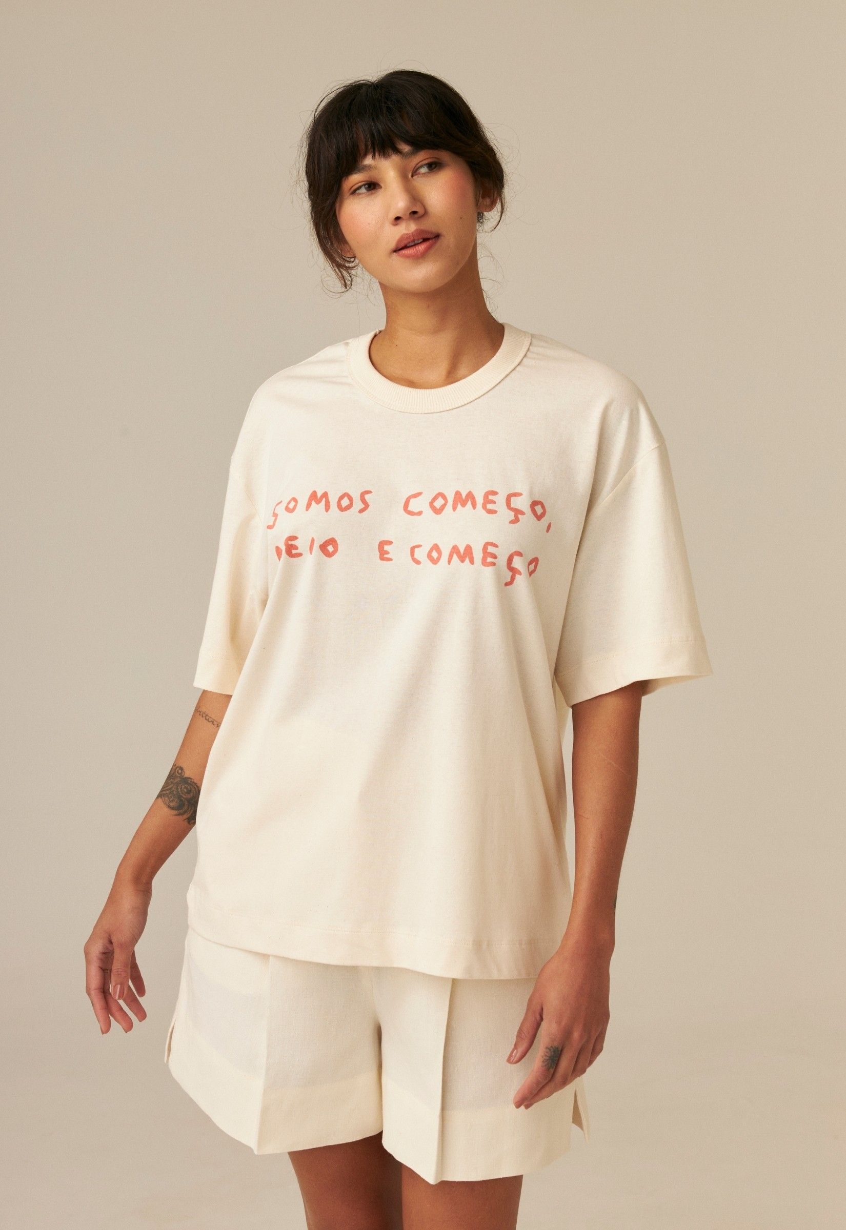 Foto do produto Camiseta  Ubu Algodão Orgânico FLIP