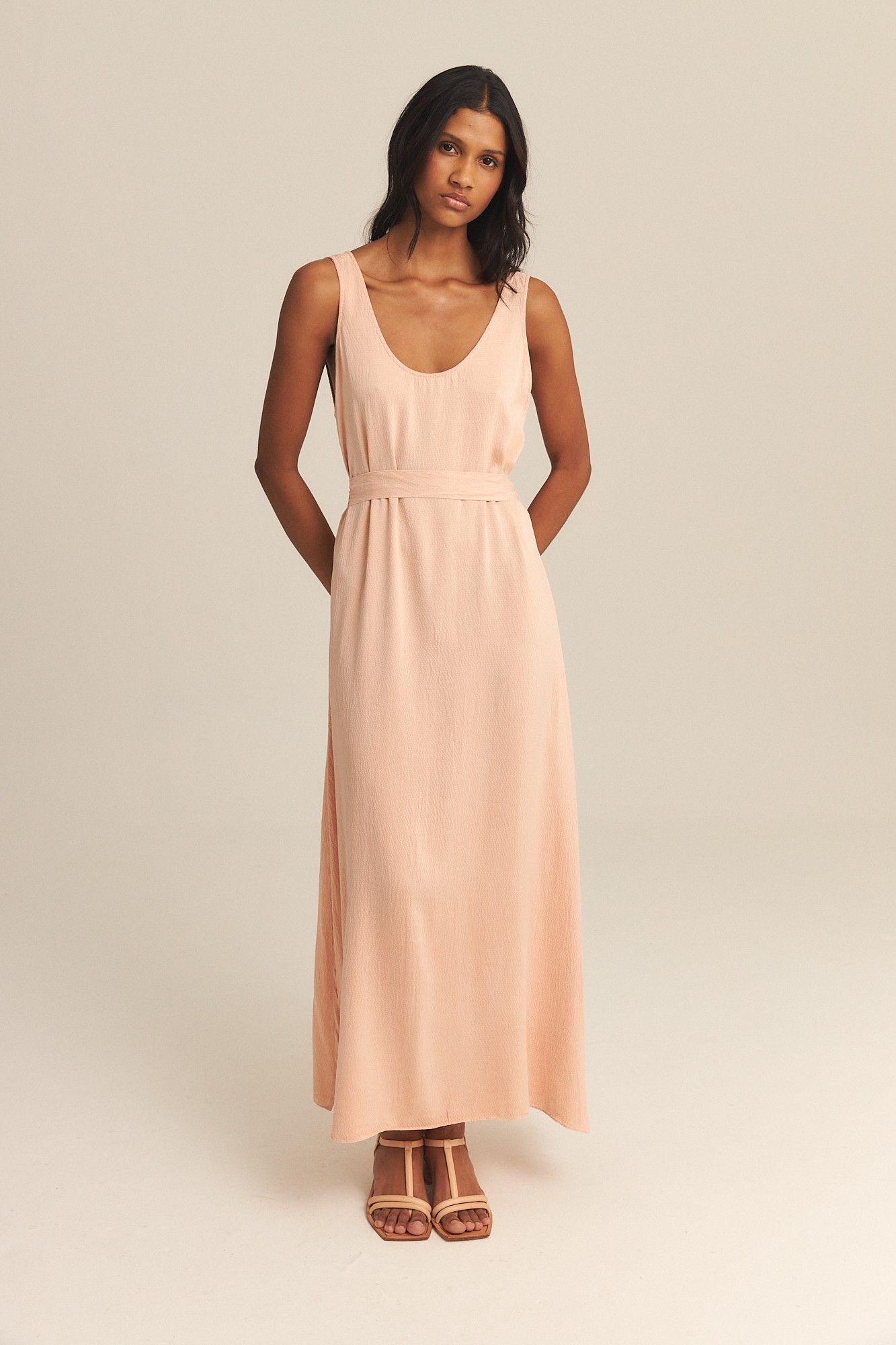 Foto do produto Vestido Isis Seda Textura Catuaba
