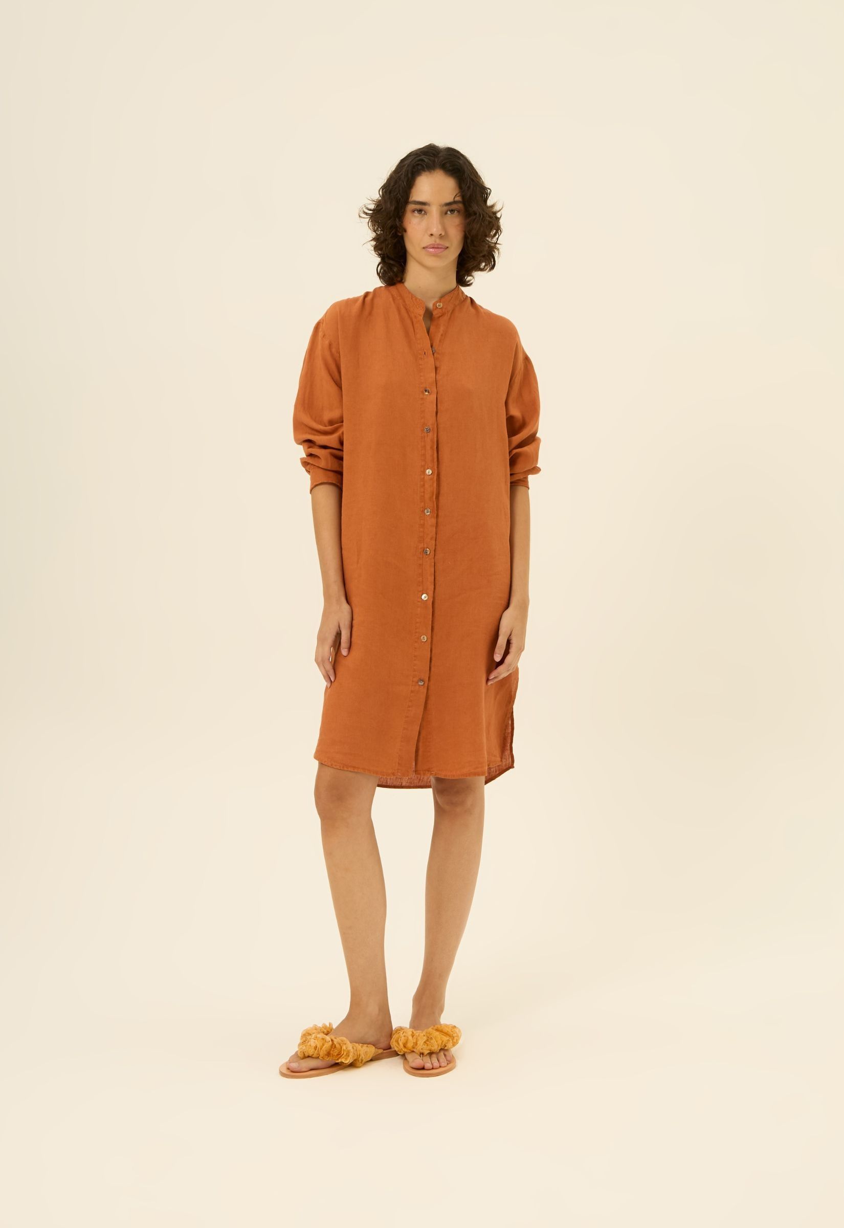 Foto do produto Chemise Linho Olga Catuaba