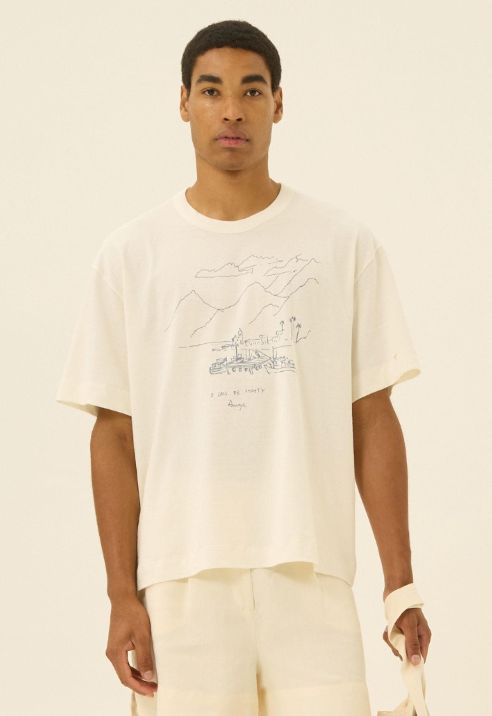 Foto do produto Camiseta Cais de Paraty Algodão Orgânico Amyr Klink
