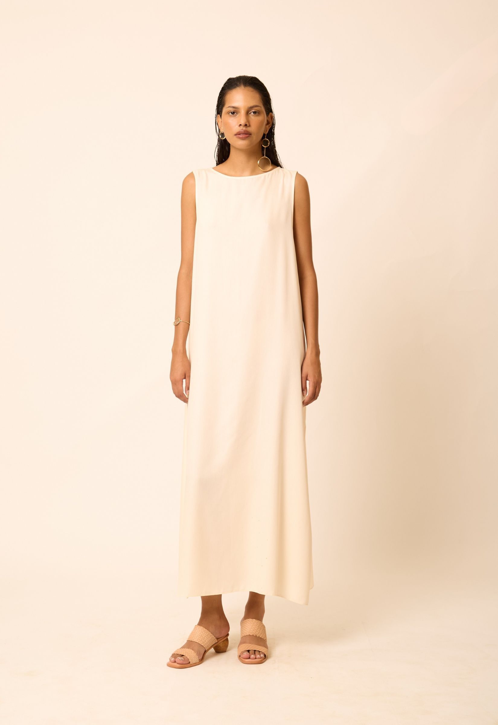 Foto do produto Vestido Modal Regata Bela Areia