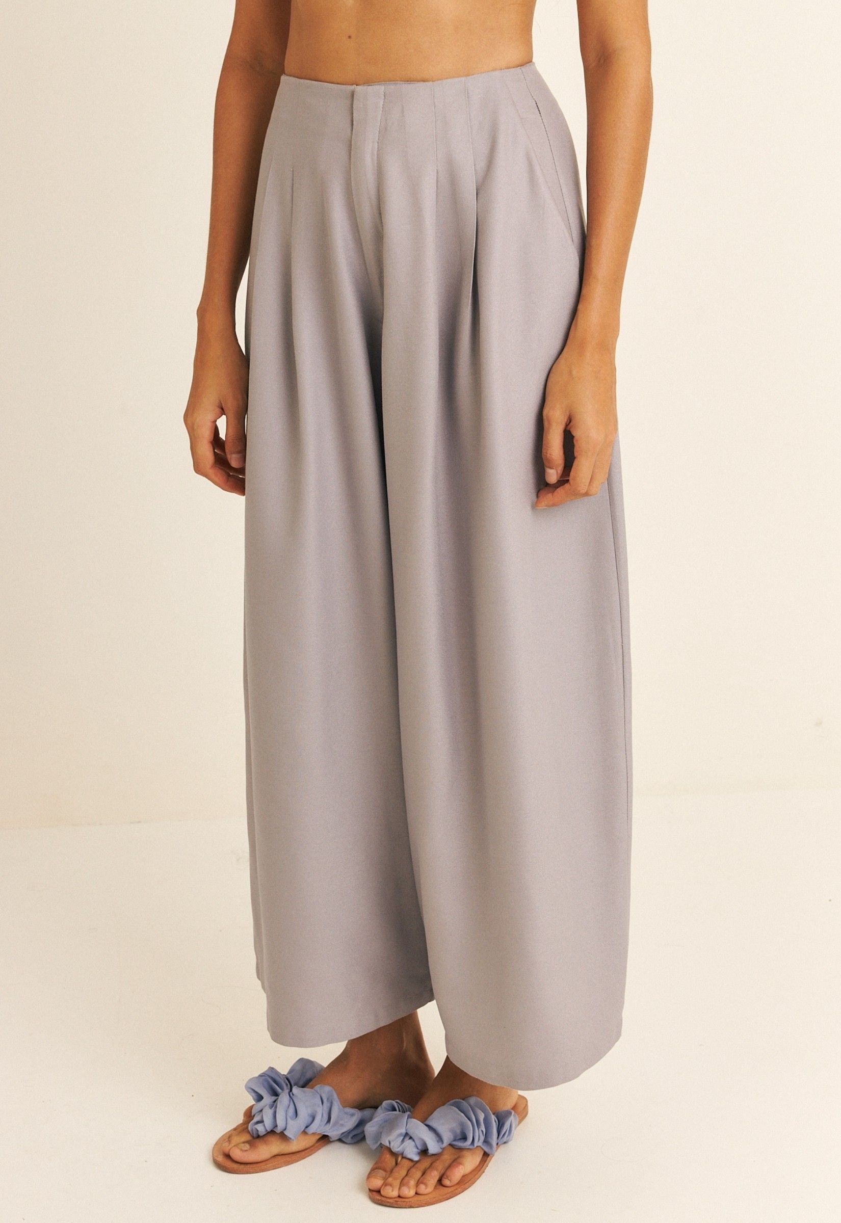Foto do produto Calça Ampla TENCEL™ Micro Modal Maitê  Lilás