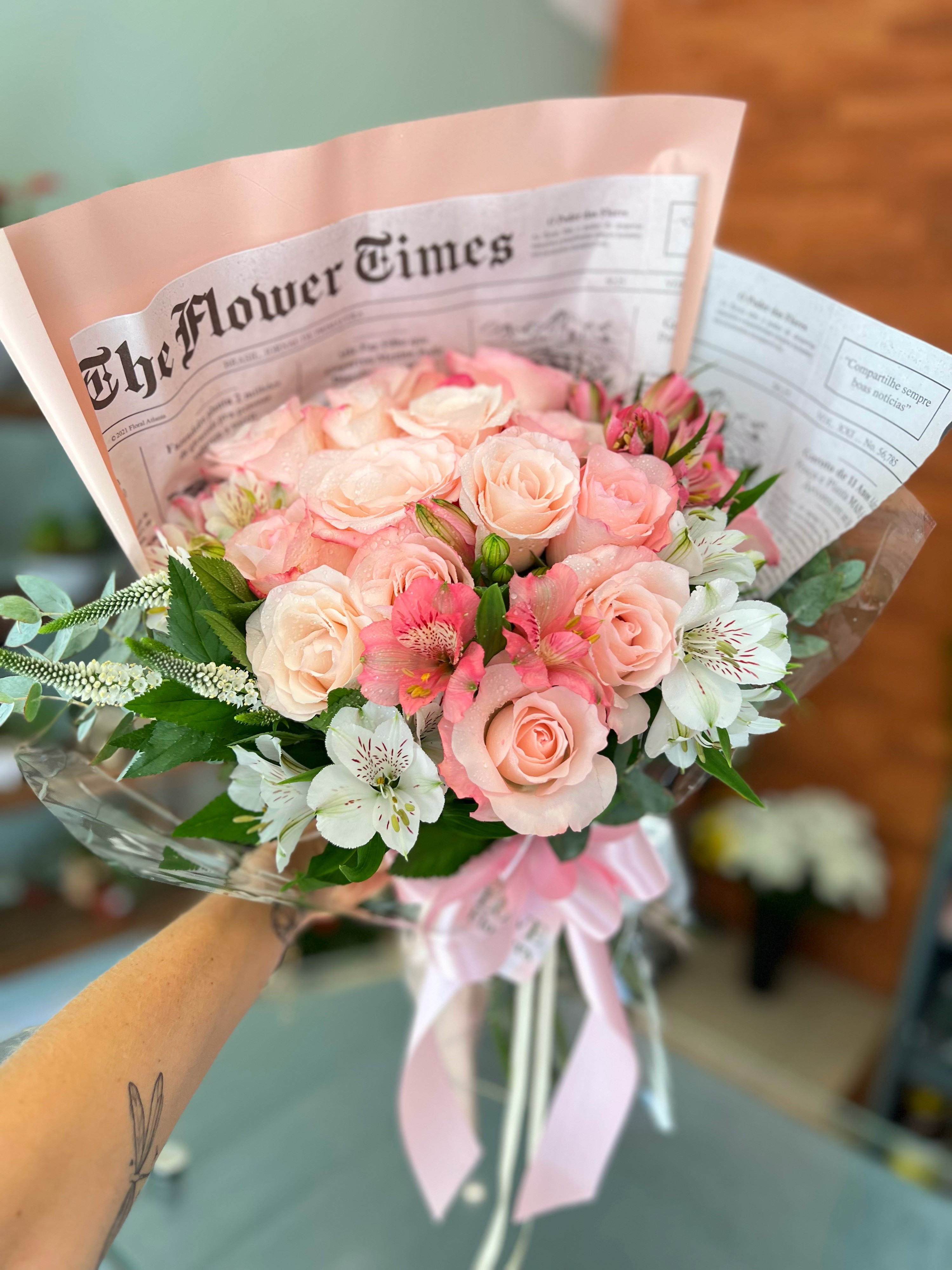Foto do produto Buque Flower Times Rose