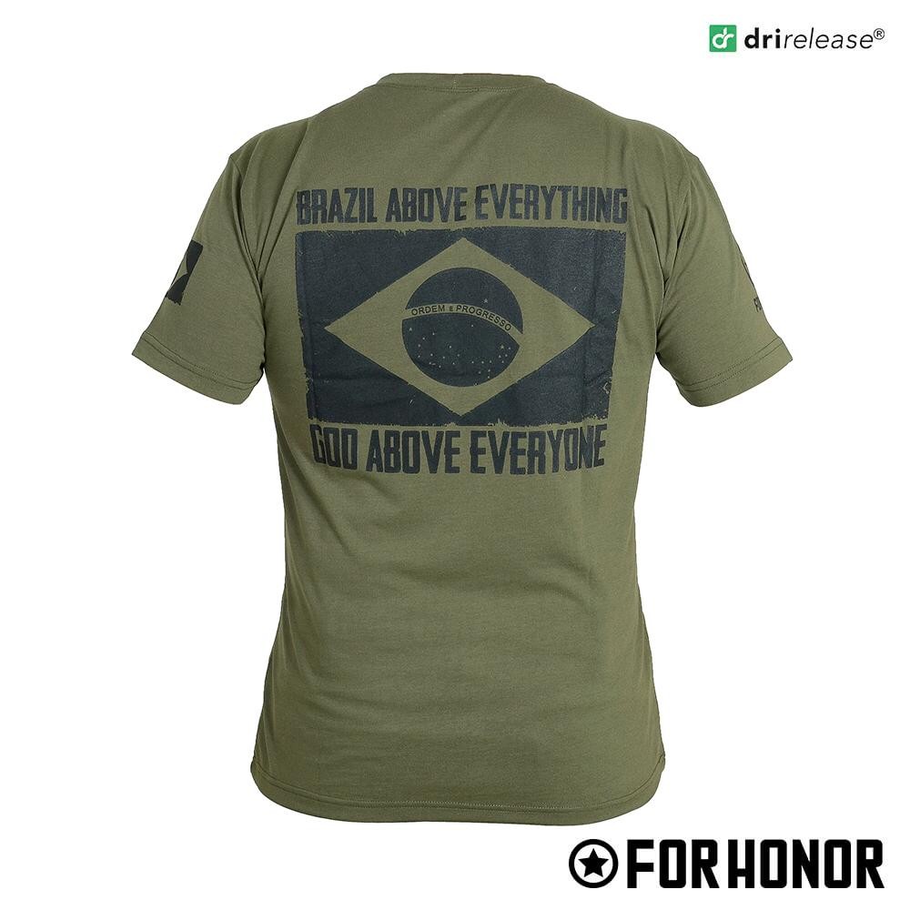 CAMISETA TÁTICA VERDE - UaiFardas