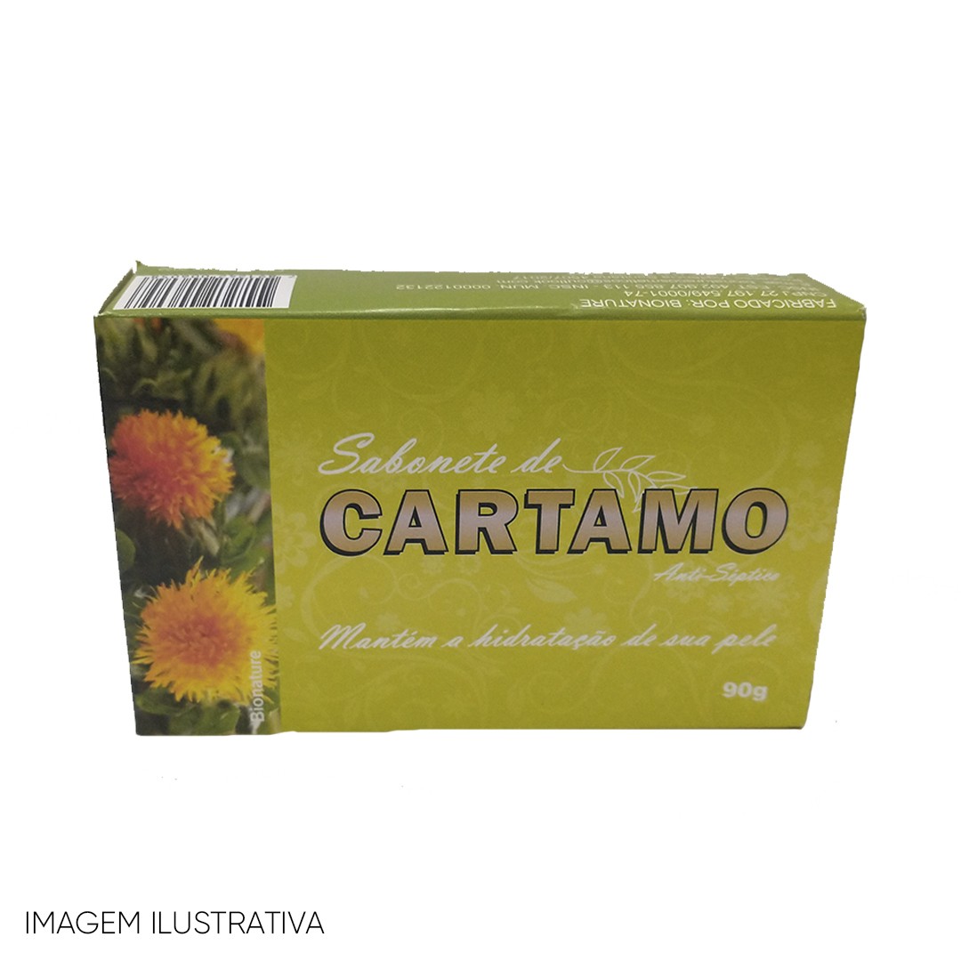 Sabonete Artesanal de Cartamo - 90g - Bionature