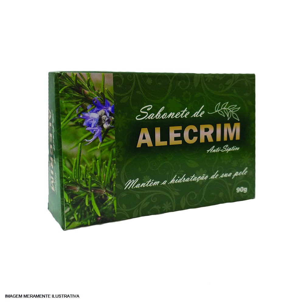 Sabonete Artesanal de Alecrim - 90g