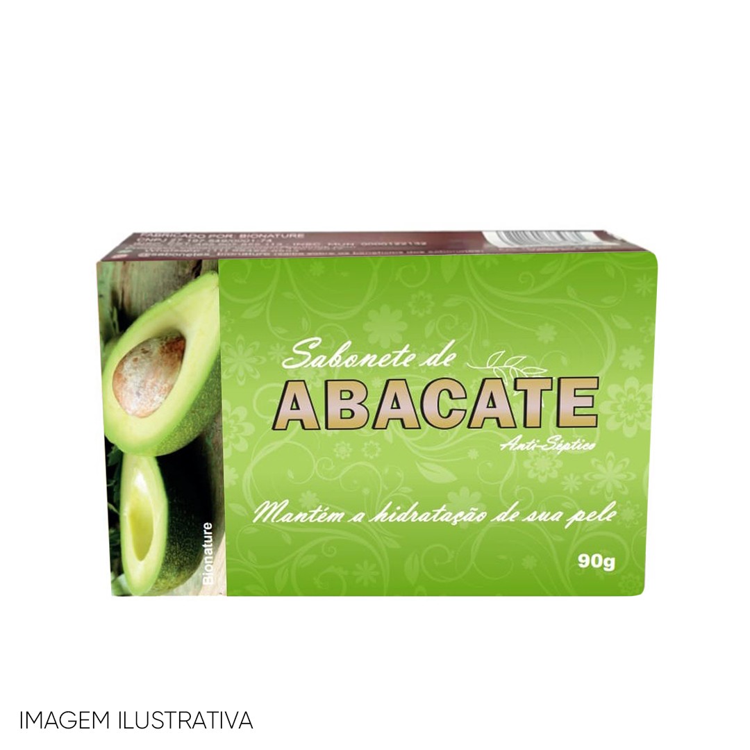 Sabonete Artesanal de Abacate  - 90g - Bionature