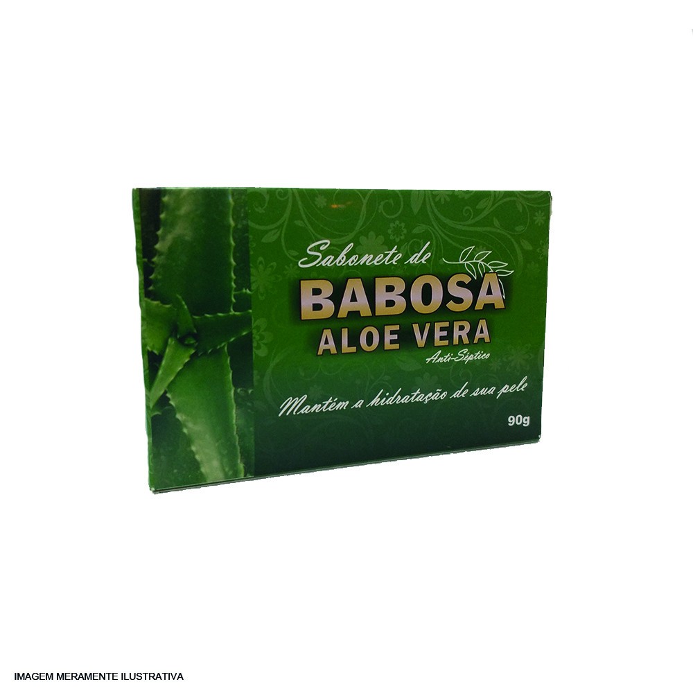 Sabonete Artesanal de Babosa Aloe Vera - 90g