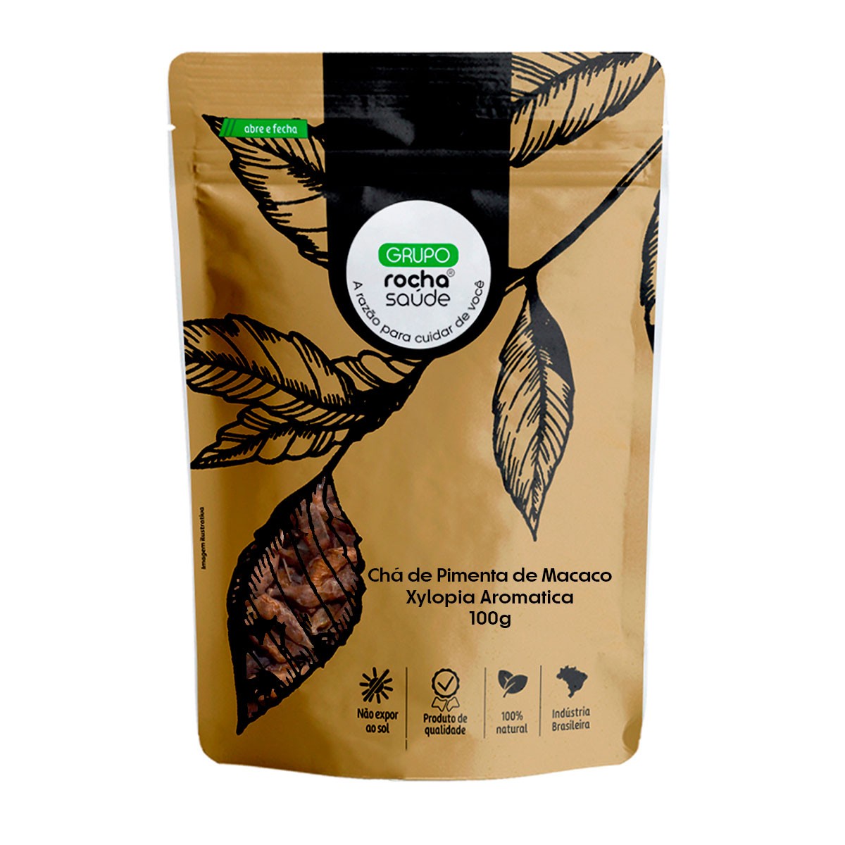 Chá de Pimenta de Macaco - Xylopia Aromatica - 100g