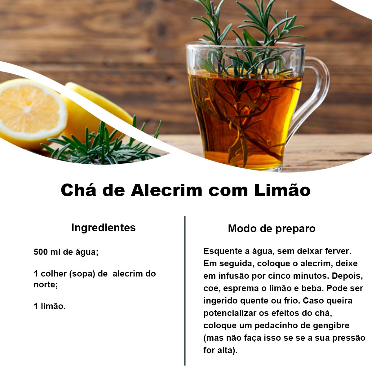 Chá de Alecrim do Norte - Lantana Microphylla Mart. - 100g